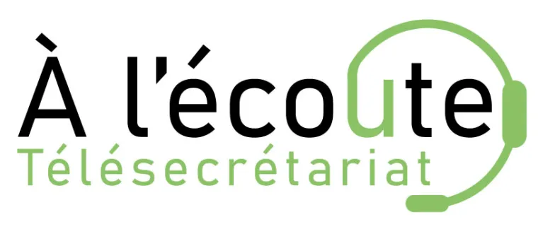 Création de logo pour A l'Ecoute Télésecrétariat à Saint-Cyprien